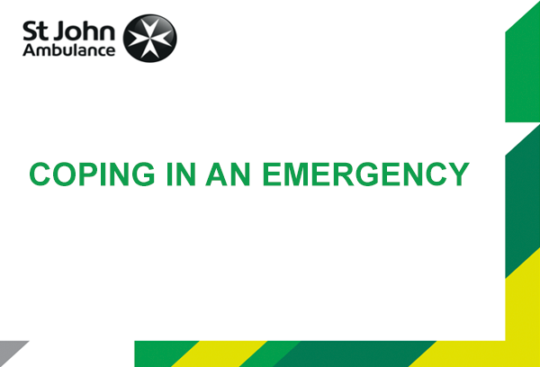 Coping in an Emergency presentation