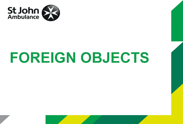 Foreign Objects presentation
