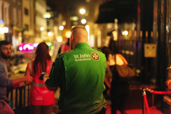 St John Ambulance night time economy