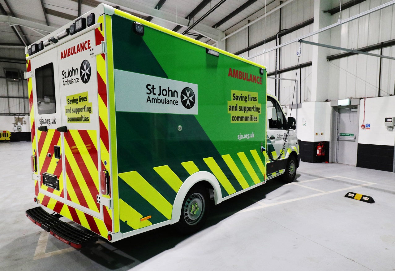 St John Ambulance new ‘box-body’ ambulance
