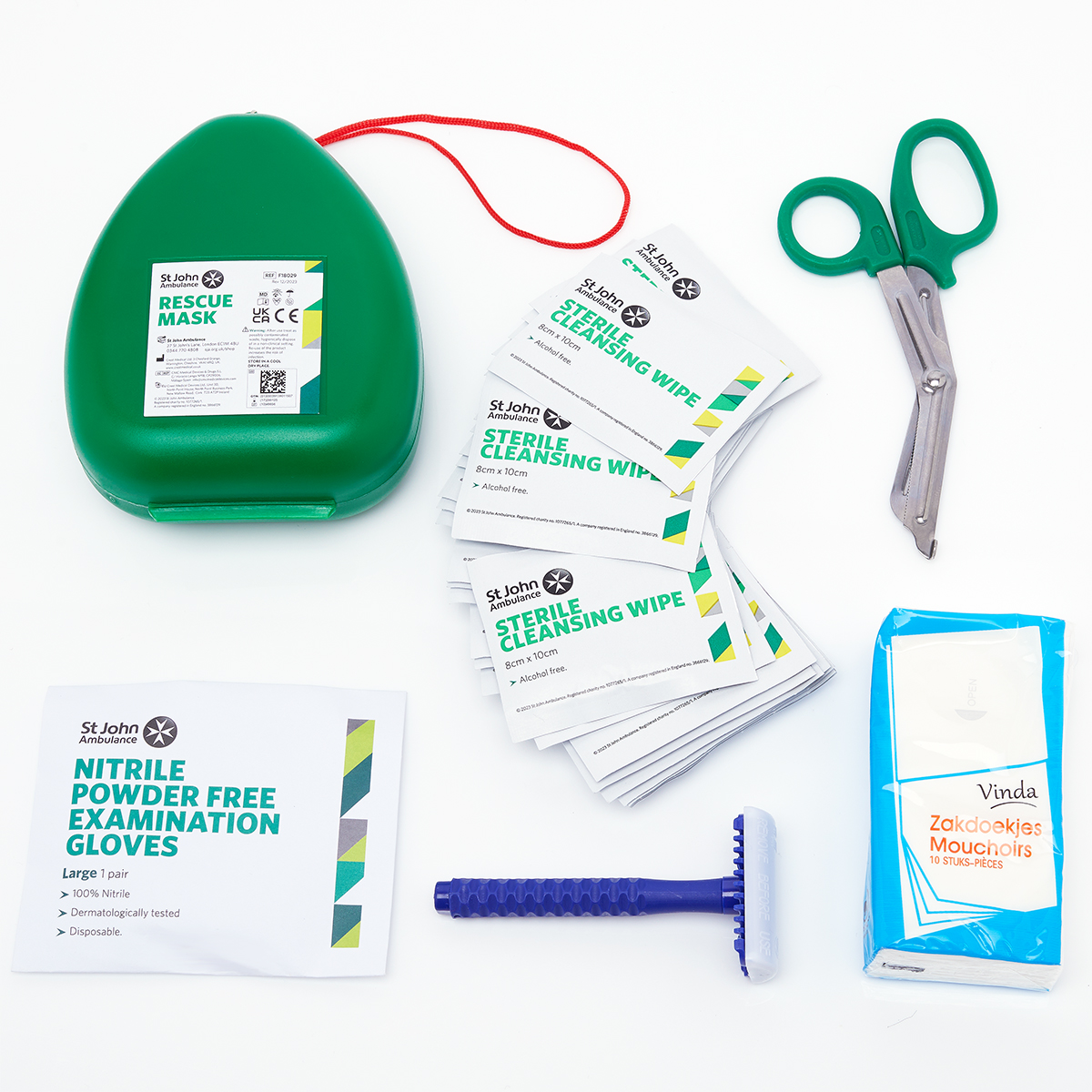 St John Ambulance AED Defibrillator Responder Kit