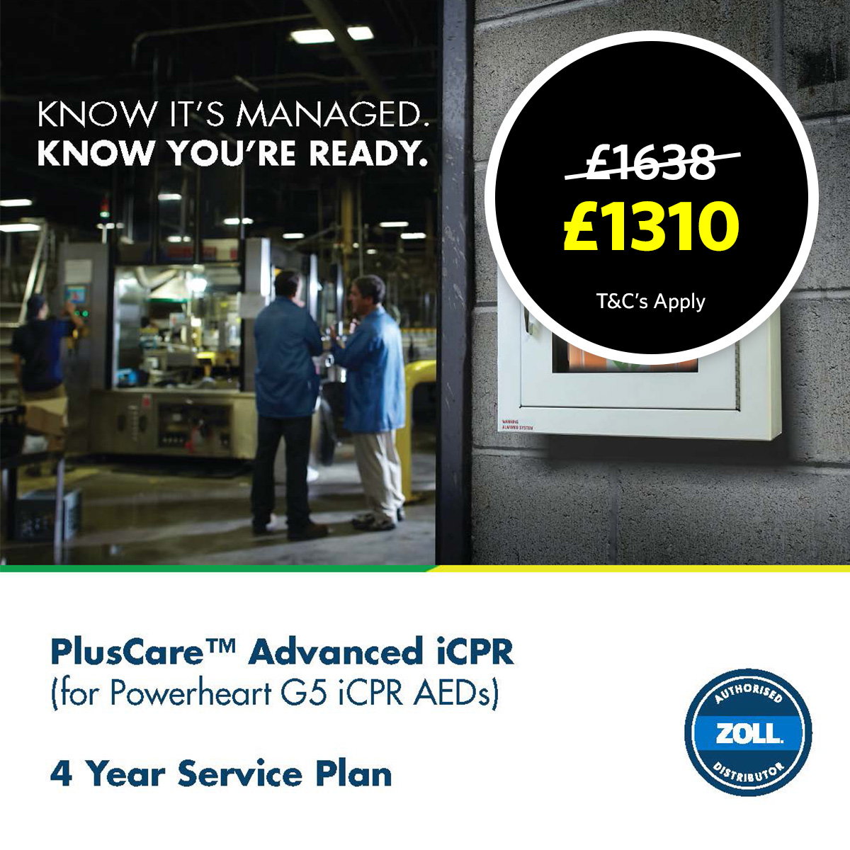 PlusCare Advanced for G5 ICPR - 4 year
