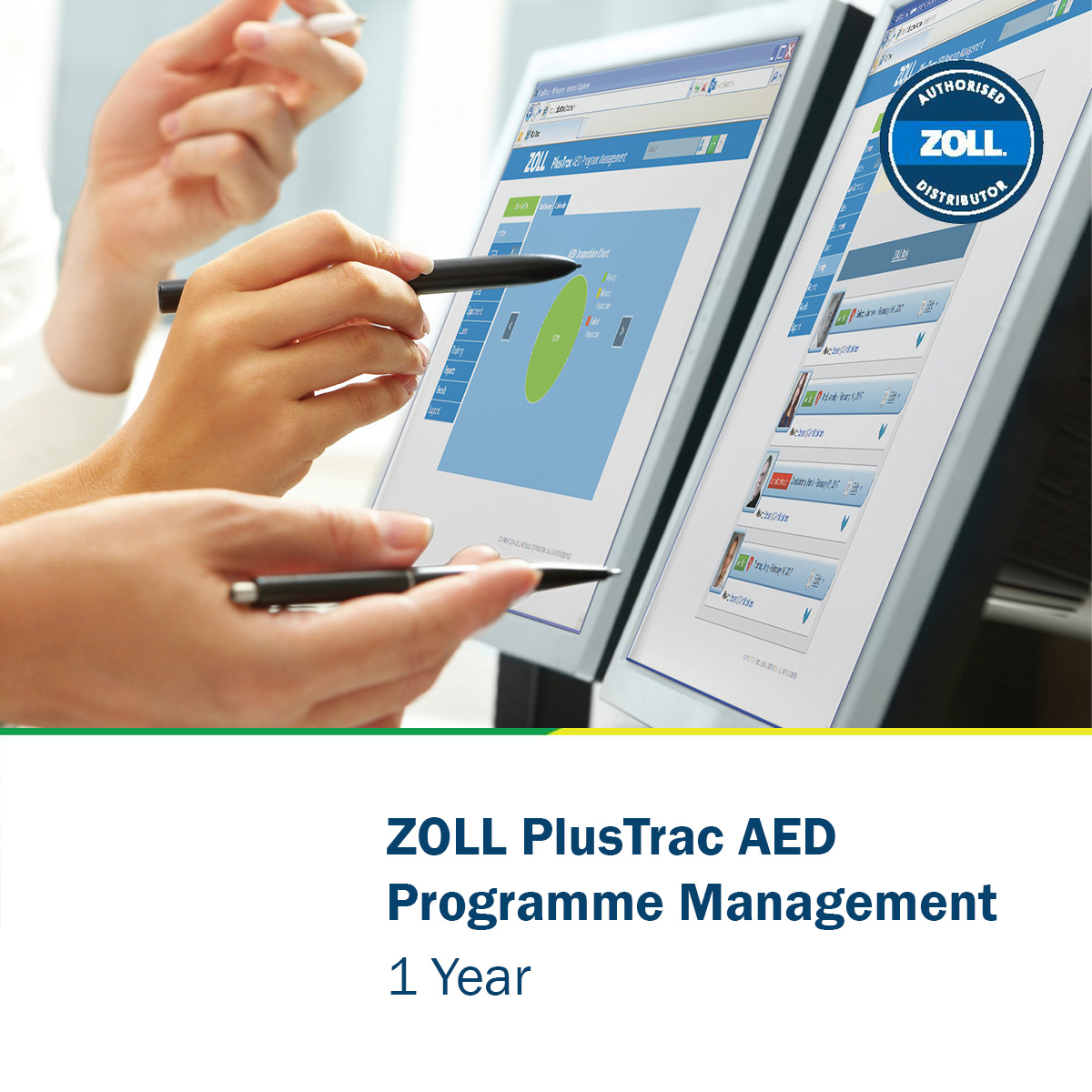 ZOLL PlusTrac AED Programme Management - 1 Year