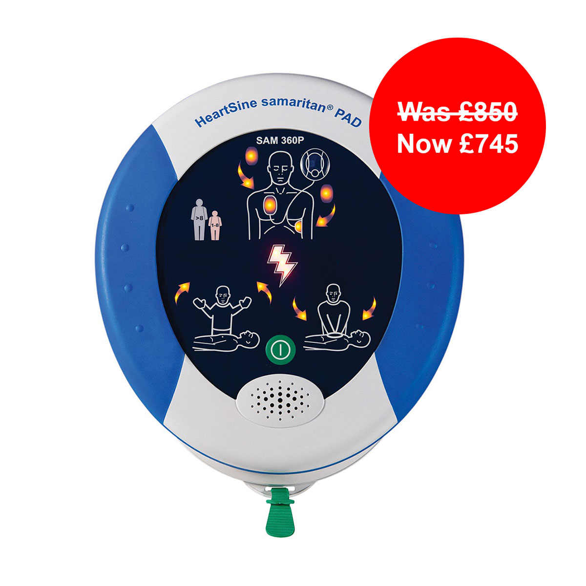 HeartSine samaritan PAD 500P Semi-Automatic Defibrillator