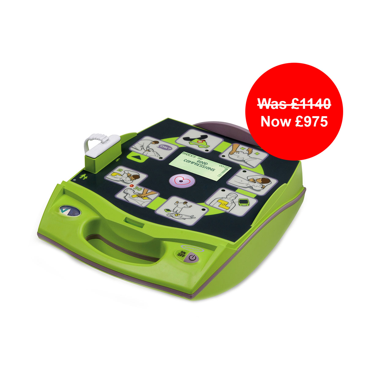 ZOLL AED Plus Fully Automatic Defibrillator