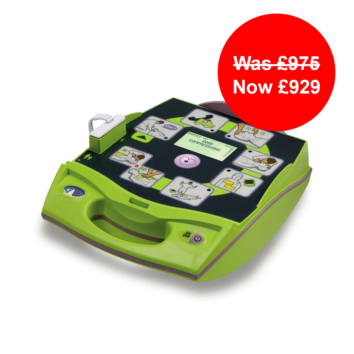 ZOLL AED Plus Fully Automatic Defibrillator