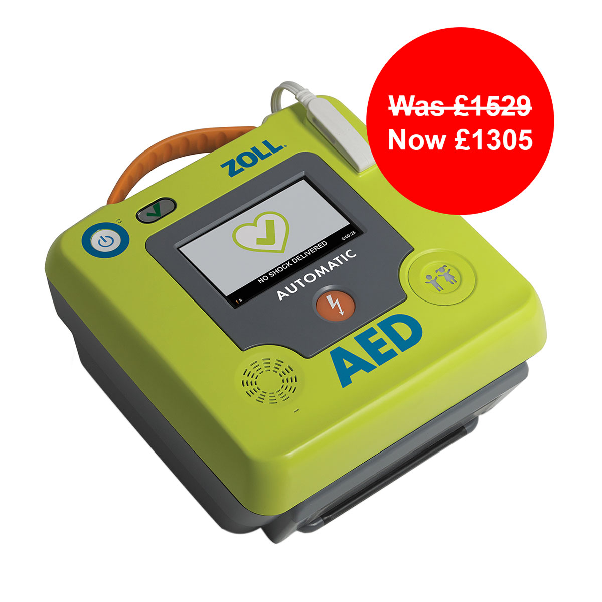 ZOLL AED 3 Fully Automatic Defibrillator