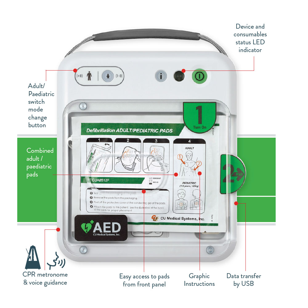 iPAD NFK200 Semi-Automatic Defibrillator