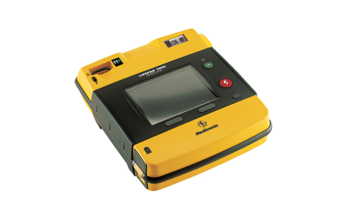 Lifepak 1000 Semi-Automatic Defibrillator with ECG Display and Manual Override