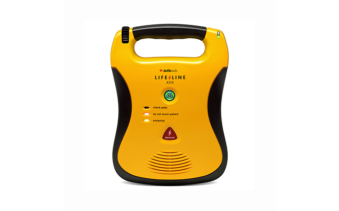 Lifeline AED Semi-Automatic Defibrillator with 5 Year Battery Pack