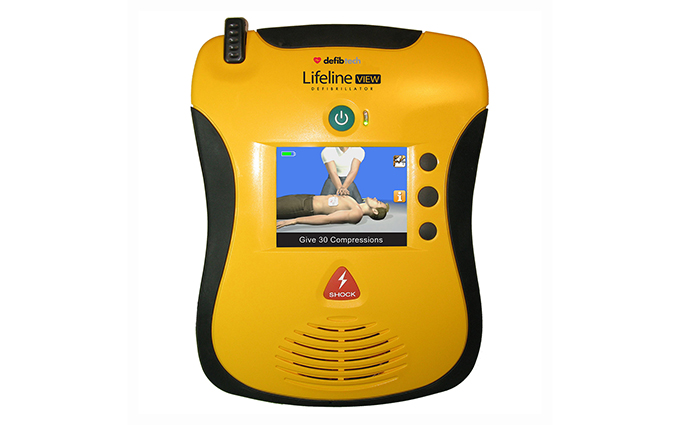 Lifeline View AED Semi-Automatic Defibrillator with Full Colour Display
