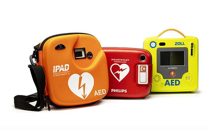Defibrillators, accessories and training models