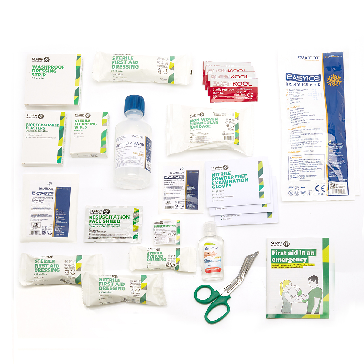 St John Ambulance Universal Plus First Aid Kit Grab Bag