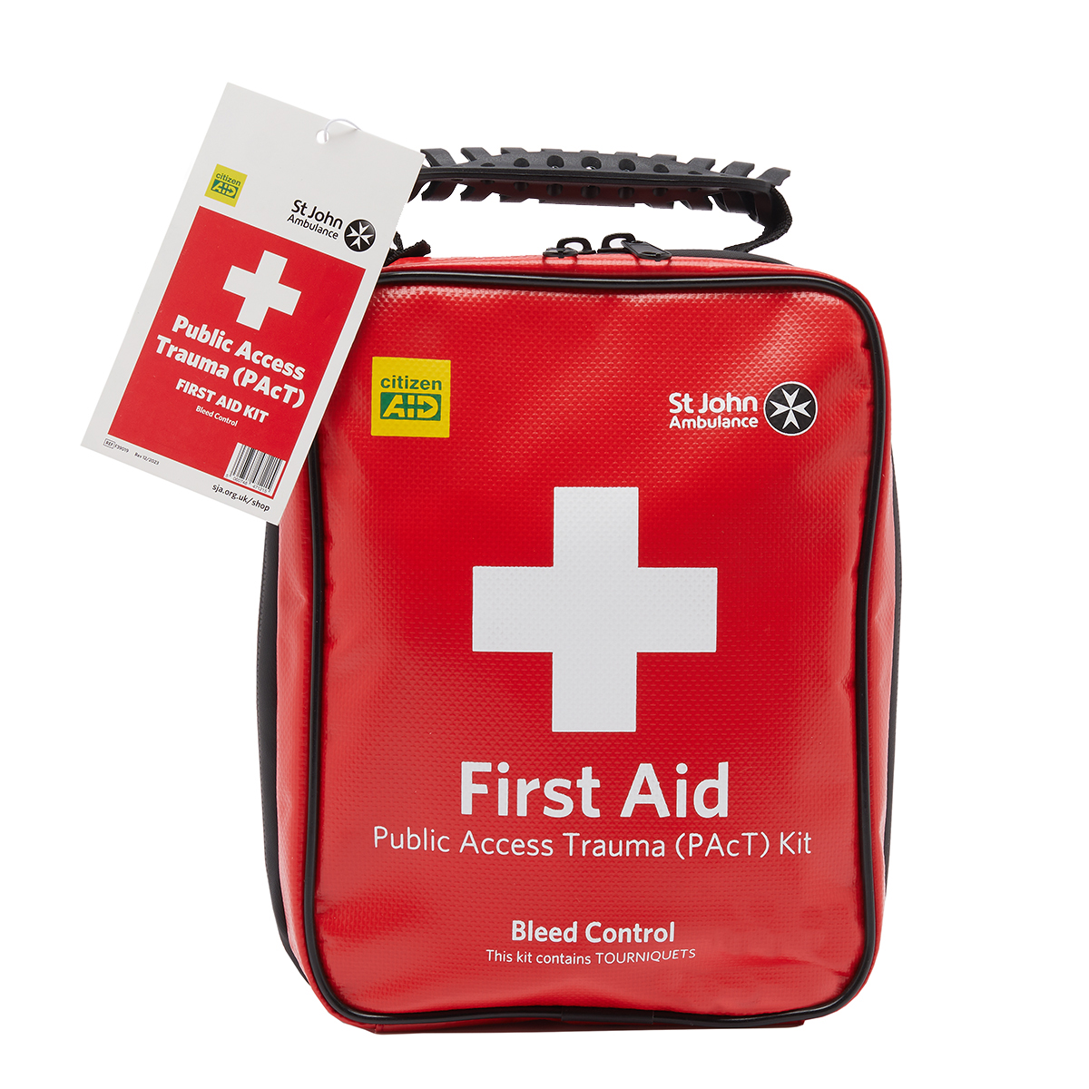 St John Ambulance Public Access Trauma PAcT First Aid Kit with Tourniquet