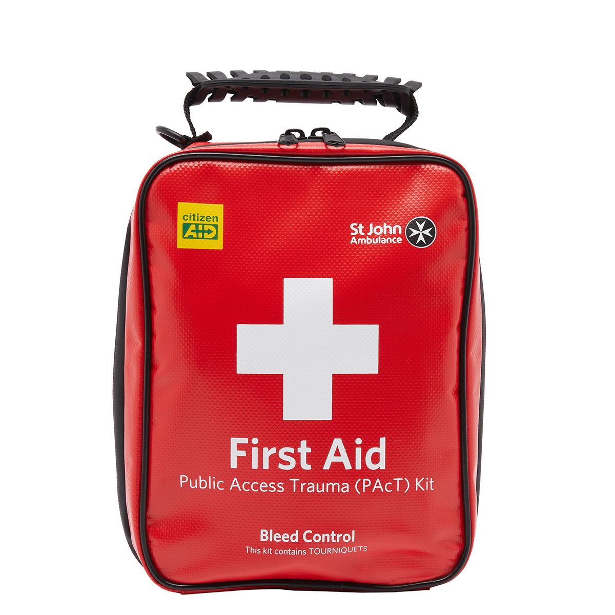 St John Ambulance Public Access Trauma PAcT First Aid Kit with Tourniquet