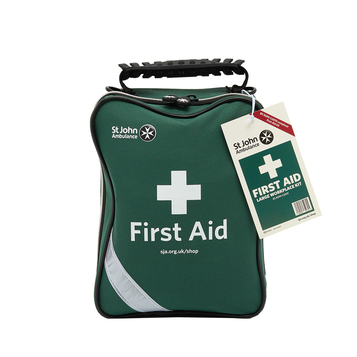 St John Ambulance Large Workplace First Aid Kit Grab Bag BS-8599-1:2019