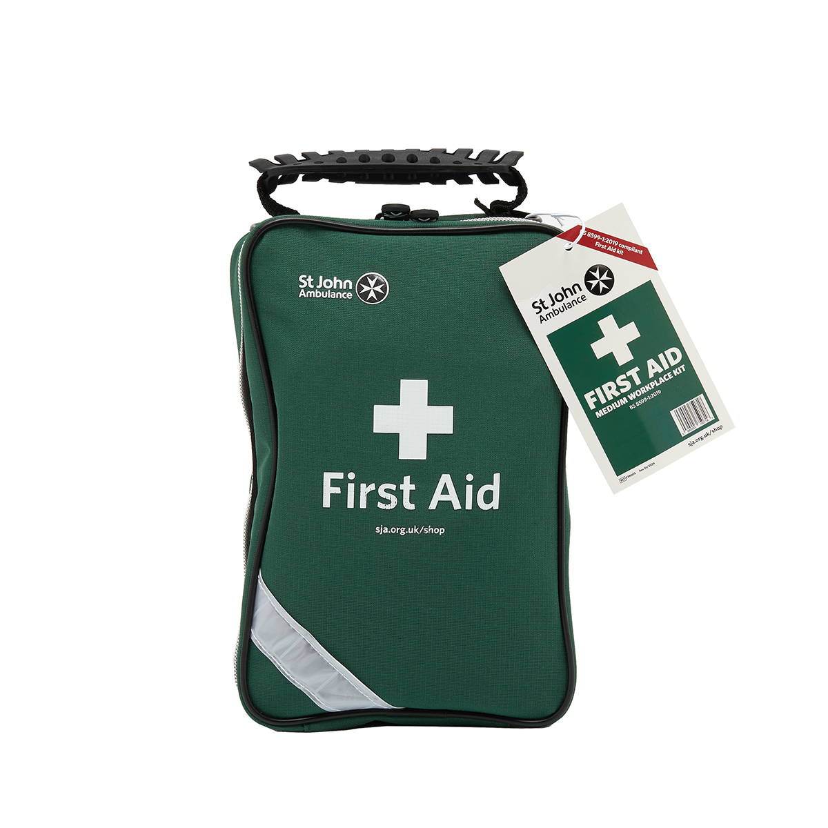 St John Ambulance Medium Workplace First Aid Kit Grab Bag BS-8599-1:2019