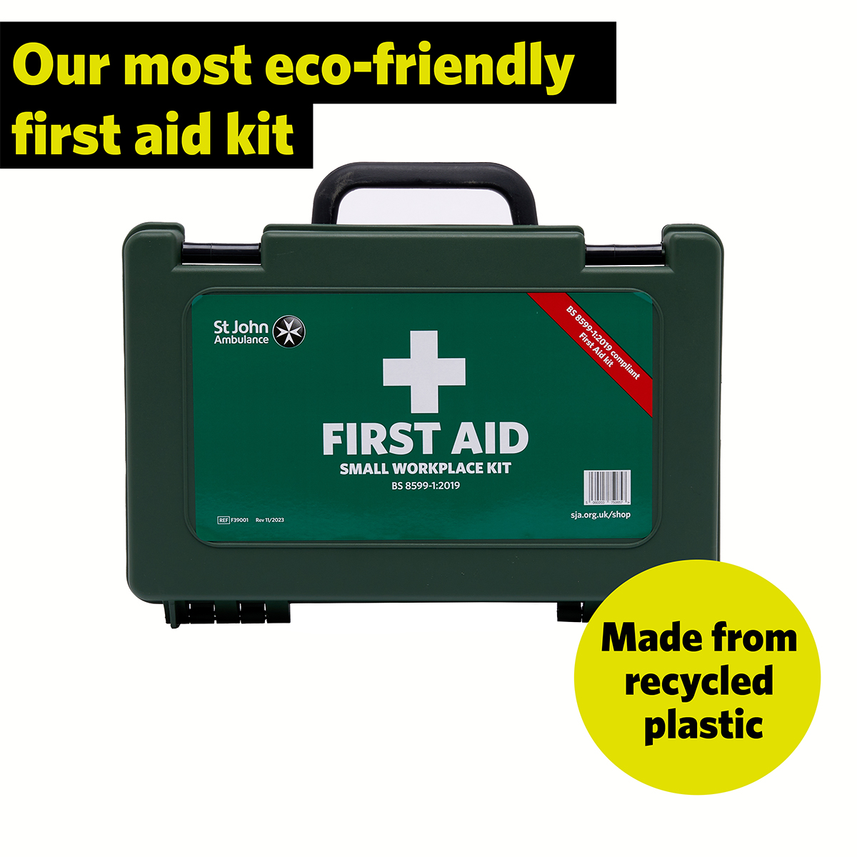 St John Ambulance Small Workplace Kit BS-8599-1:2019