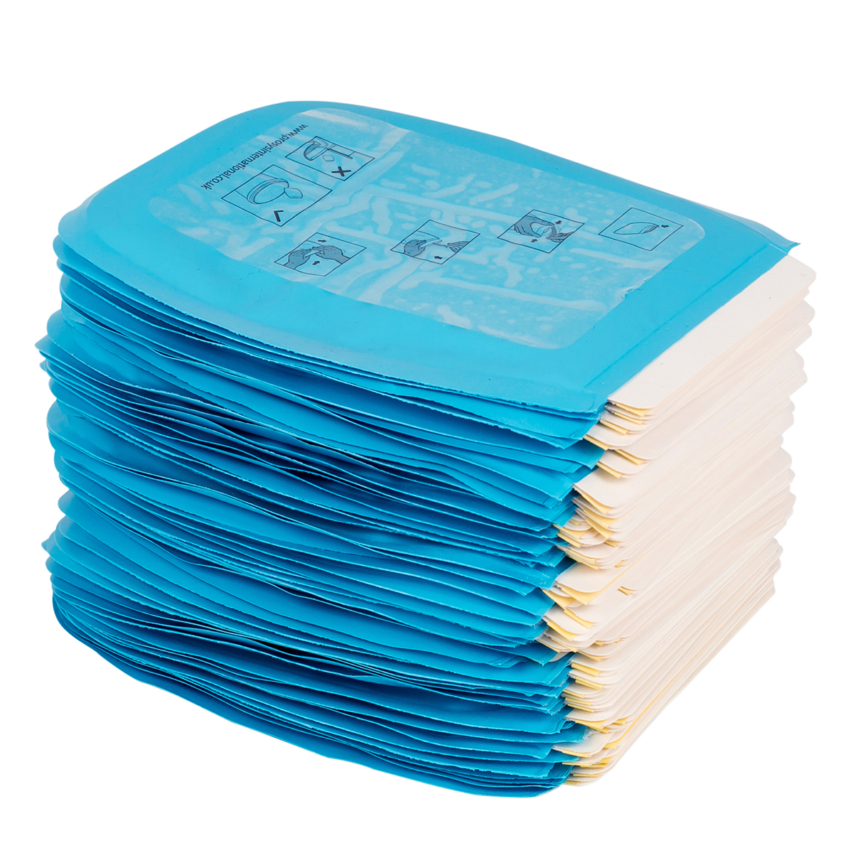 Pack of 50 AbsorbeZe Traveleze Pouches