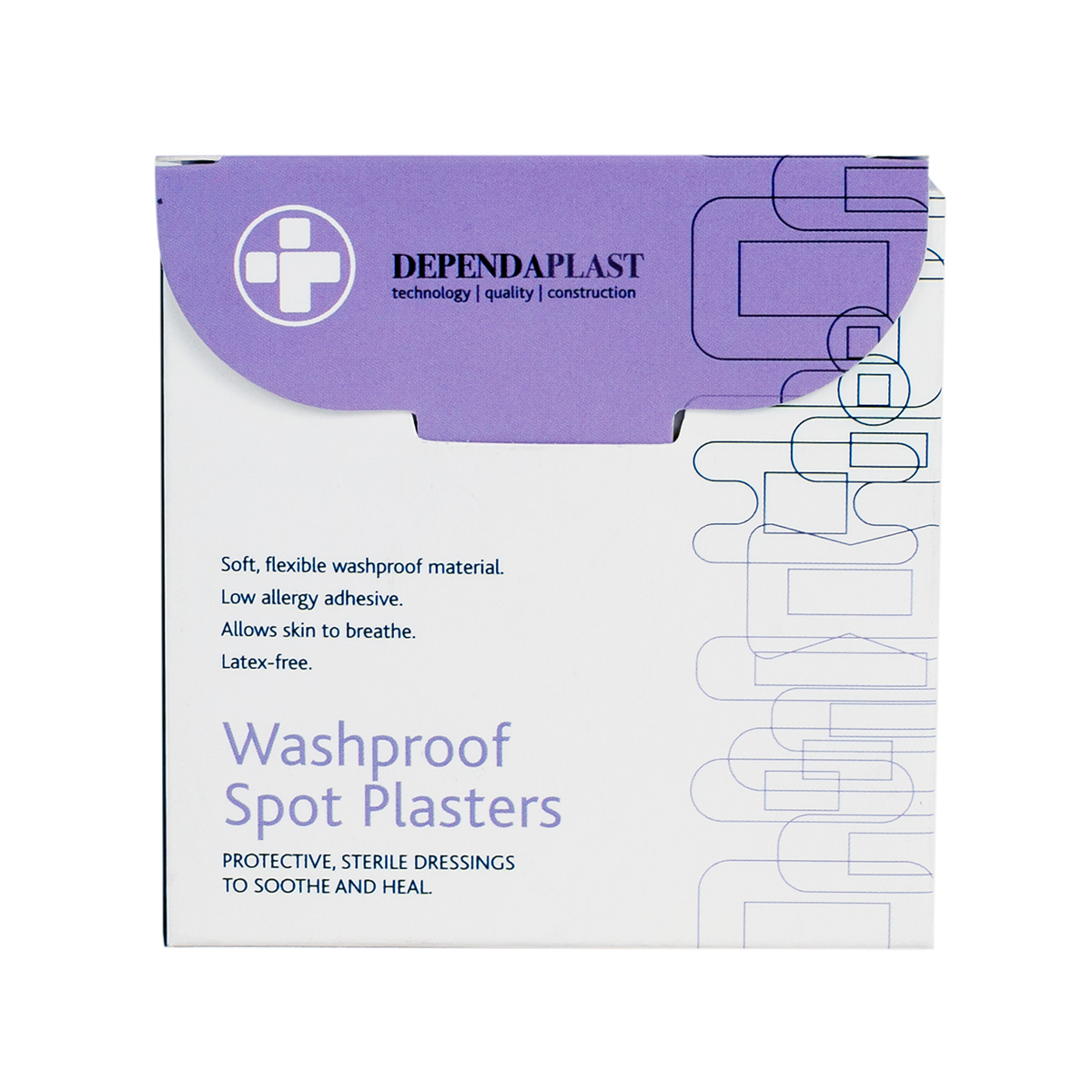 Pack of 100 Spot Plasters