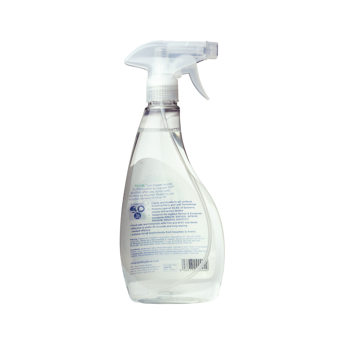 500ml Bioguard Disinfectant Surface Spray